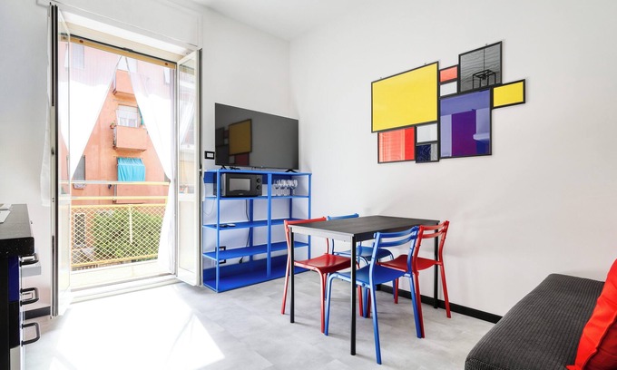 Crescenzago Apartment | Casa Mondrian; AC and fast Wi-Fi