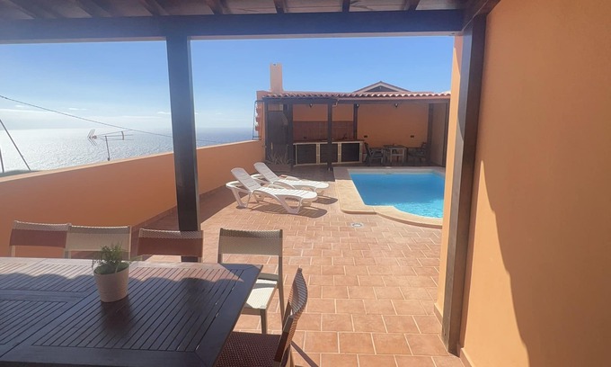 Candelaria House | Casita con Piscina y Zona de Barbacoa