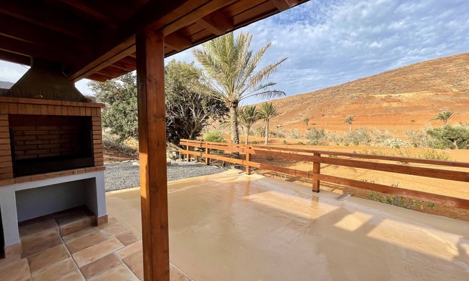 Betancuria Apartment | Casita de La Era - Terrace & BBQ - Rural setting