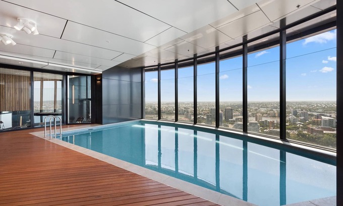 Brisbane Central Business District Apartment | CBD RiverView 2Bed Apt Kingbed at Tallest building