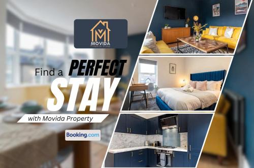 Harrogate City Centre Apartment | Central Elegant Three Bed Duplex By Movida Property Group Short Lets & Serviced Accommodation Harrogate