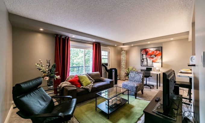 Jasper Place Condo | Centrally Located, 3 Beds, Economical Sleeps 4!