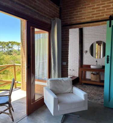 Bueno Brandao Ski Chalet | Chalés Villa Serrinha - Chalé 01