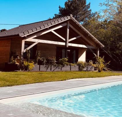 Saint-Aubin-de-Medoc Ski Chalet | CHALET ARIZONA - AU COTTAGE DU MEDOC - Proche de BORDEAUX