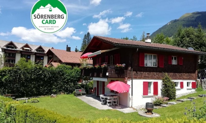 Soerenberg Ski Chalet | Chalet "Bella Vista" with a view of the mountains