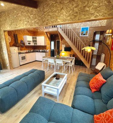 Vendays-Montalivet Ski Chalet | Chalet Bois Baobab 5 min à pieds de l'océan