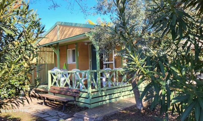 Sorbo-Ocagnano Ski Chalet | Chalet climatisé avec patio en Haute Corse 5 couchages