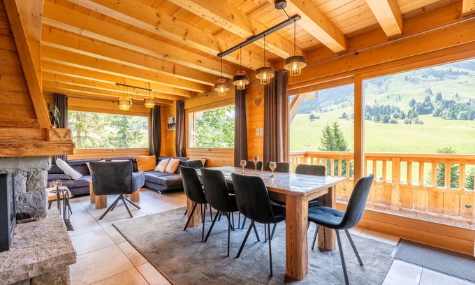 Le Grand-Bornand Ski Chalet | Chalet Coeur de Samance sleeps 8