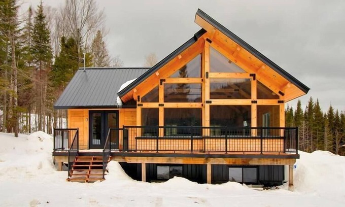 Saint-Philemon Ski Chalet | Chalet l'amical avec Spa