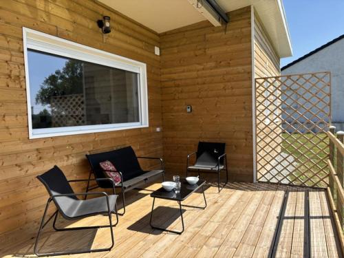 Marcillat-en-Combraille House | Chalet moderne et chaleureux en pleine nature à Marcillat-en-Combraille - FR-1-489-582