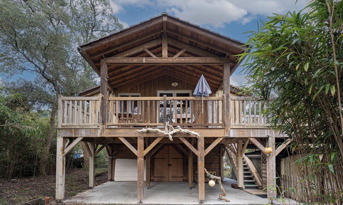 Labenne-Ocean House | Chalet Perché with All Comforts in Labenne Océan – Unique Getaway for 4 Guests - Beach Nearby