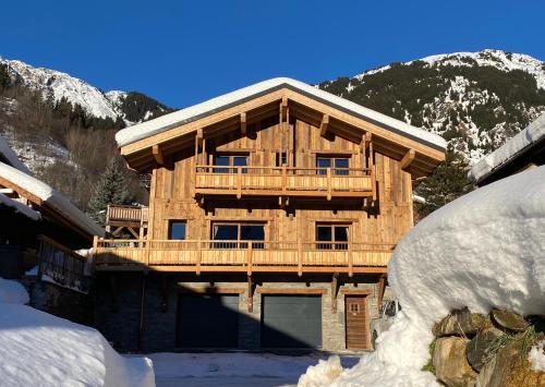 Champagny-en-Vanoise Ski Chalet | Chalet Saint Maurice - piscine privée & jacuzzi