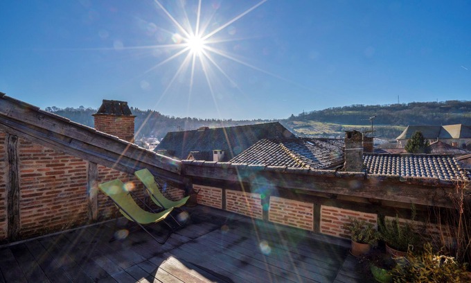 Figeac House | Chambre d'hôtes Conquans