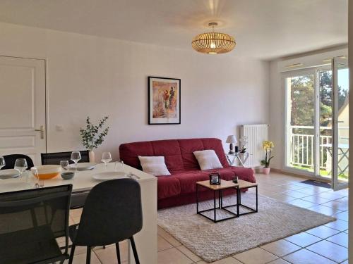 Merville-Franceville-Plage Apartment | Charmant cocon avec WiFi à Merville-Franceville-Plage - FR-1-788-59