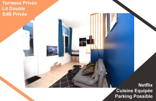 Valenciennes Apartment | CHARMANT APPART - HYPER CENTRE - TRAMWAY - FREE WIFI - leRelaisdOdile4