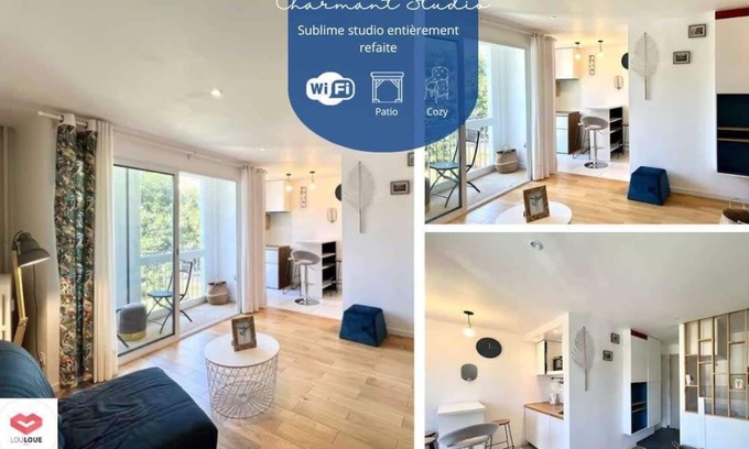 Poitiers Apartment | Charmant studio entièrement neuf en centre-ville