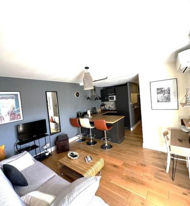 Hopitaux-Facultes Apartment | Charmant T2 Clim Wifi Parking