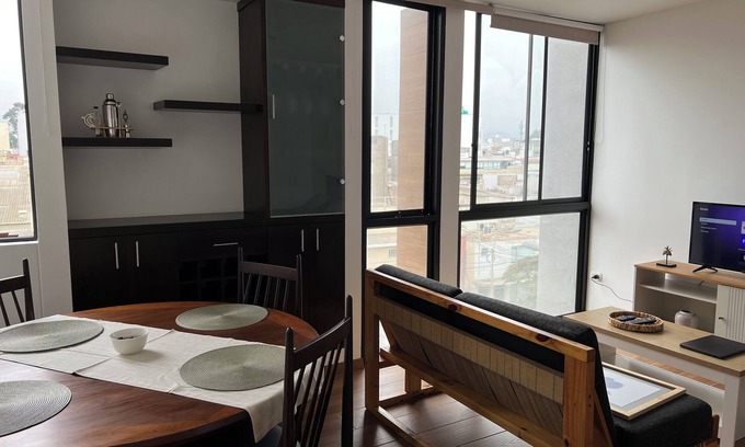 San Antonio Apartment | Charming 1-bedroom apartment in Barranco, with WiFi, fitness room, and security.