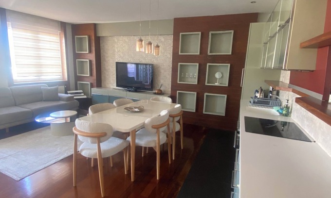 Sisli Apartment | Charming 2-bedroom apartment with AC in Istanbul Modern 2BR Flat Near Nişantaşı