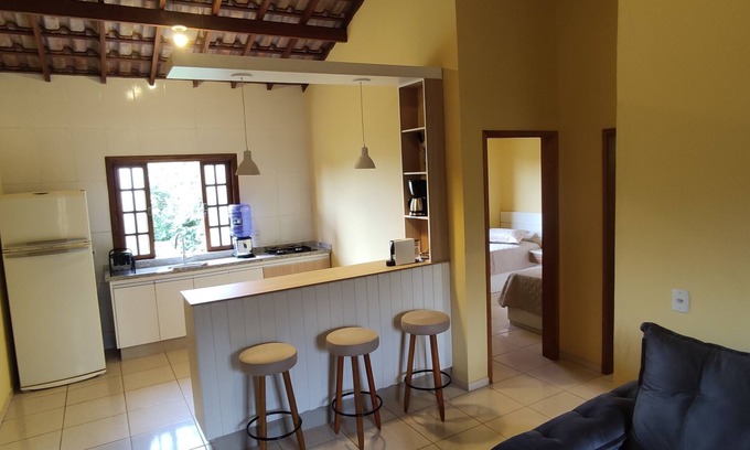 Jundiai House | Charming 2-bedroom house in peaceful Jundiaí with AC