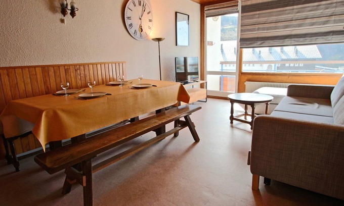 Chamrousse Apartment | Charming 2-Room Apartment for 6 - South-Facing, Center of Station, Near Slopes