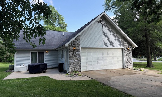 Enchanted Hills House | Charming 3-bedroom house with private dock lot on beautiful Wawasee Lake.