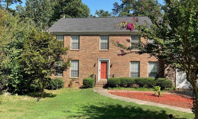 Marietta House | Charming 4-bedroom house with fireplace, sunroom, & massive back yard.