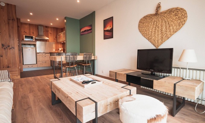 Les Gets Apartment | Charming Apt in Les Gets: 1BR, Pets Welcome, Near Ski Lifts & Lake, Central Location