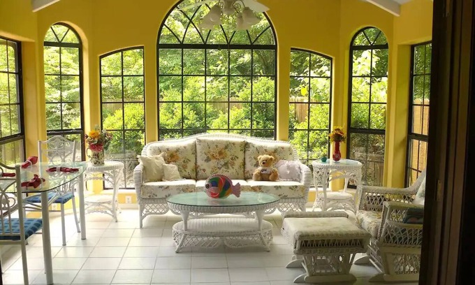 Harrison House | Charming country home nestled in nature down a short gravel road.