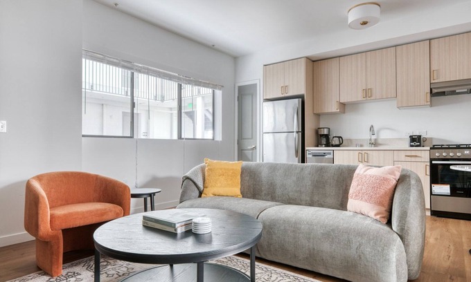 Palms Apartment | Charming Culver City 1BR w/Roof Lounge & Gym, nr 405, by Blueground