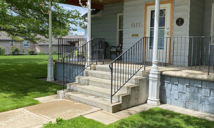 Spokane House | Charming Home on Fenced Corner Lot with Front Porch!