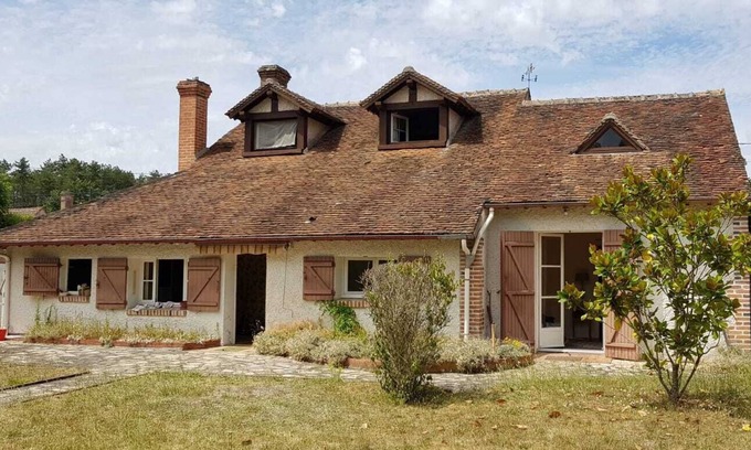 Marcilly-en-Gault House | charming house sologne, garden / swimming pool, 15 min equestrian center lamotte beuvron