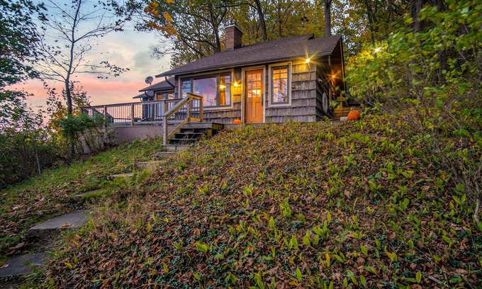 Holland Cabin | Charming Lake Michigan Cabin on 60 Acres of Peaceful Woodland