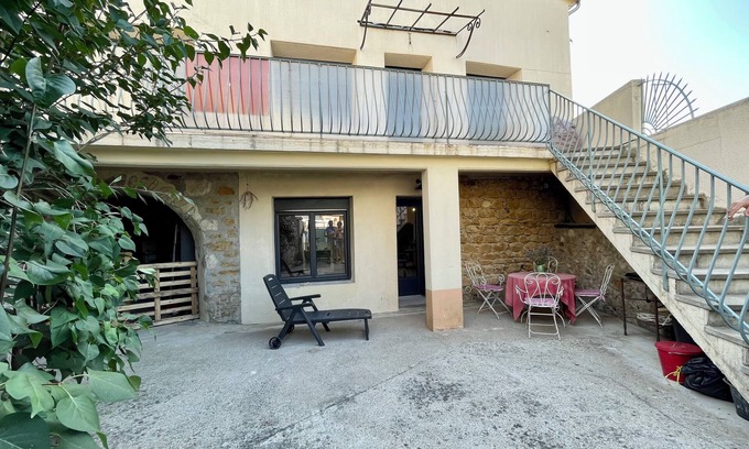 Vallon-Pont-d'Arc Apartment | Charming new T2 apartment 2 minutes walk from the village center