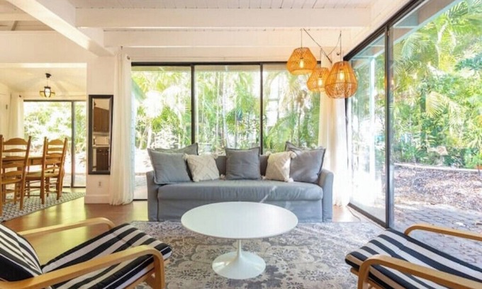 Coconut Grove Cottage | Charming open floor plan cottage in desirable Miami, fast WiFi, walk to all