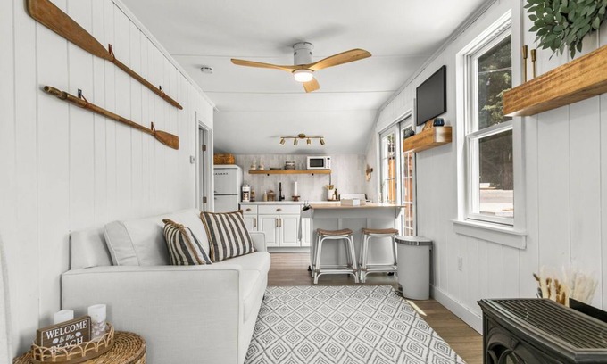 Dennis Port House | Charming retreat .5 mi to Sea St. Beach, Private backyard, outdoor shower