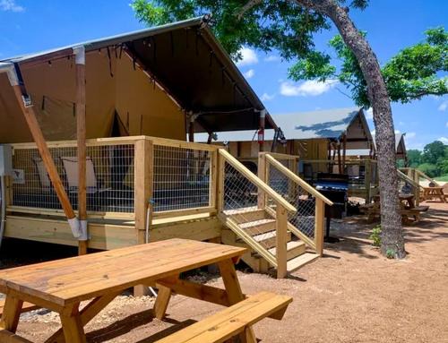 Fentress Other | Charming Safari Tent with Fire Pit and Barbecue in Staples, Texas
