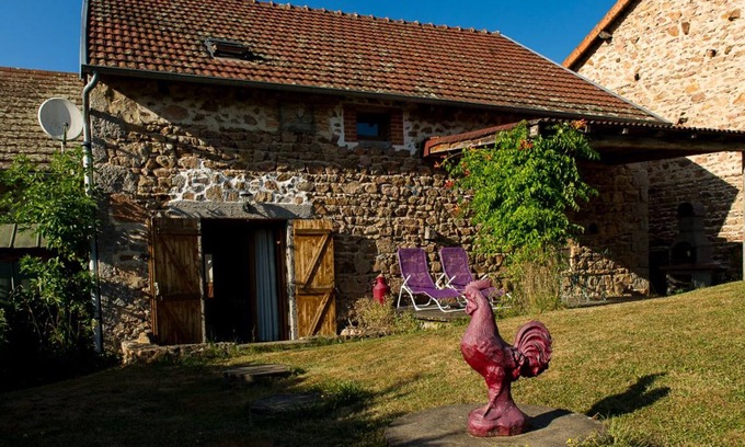 Chatel-Montagne Cottage | Charming Stone Barn, Garden, Terrace, Pets Welcome