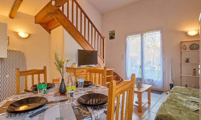 Barbotan-les-Thermes Apartment | Charming T2 with Garden in Barbotan