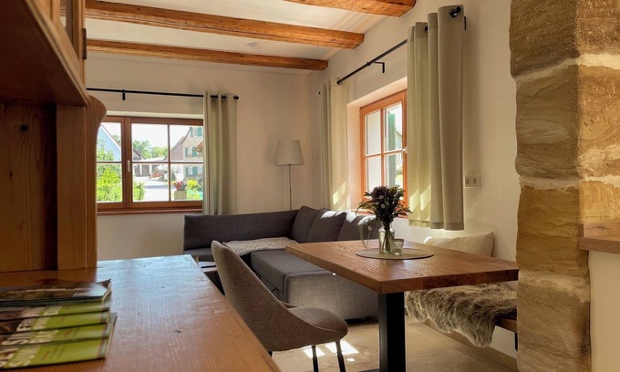 Engelthal Apartment | Charming vacation apartment (53sqm) in a historic farmhouse