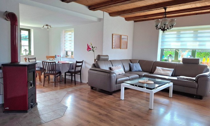 Kuehlungsborn House | Charming vacation home at the historic station of the narrow-gauge railroad "Molli"