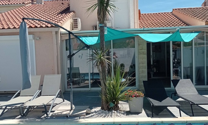 Lattes Villa | Charming villa with garden and pool – sunny holidays guaranteed!