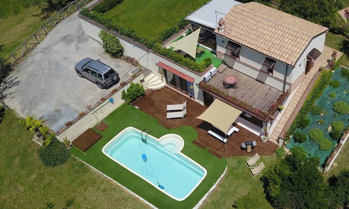 Castelplanio House | Charmy Villa Sole with private Pool and Ofuro spa in Marche Region Italy