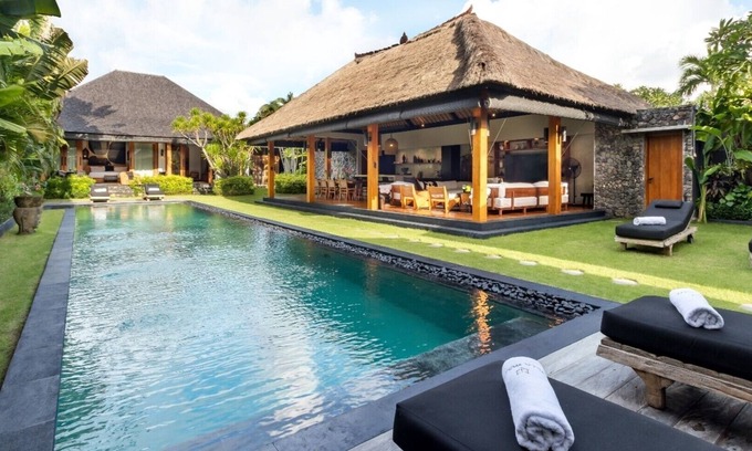 Drupadi Villa | Cheerful 3BR Villa W/Pool & Garden, Bali Villa 2213