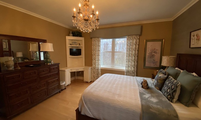 Bloomfield House | Cheerful, Spacious Bedroom Suite w/private bath