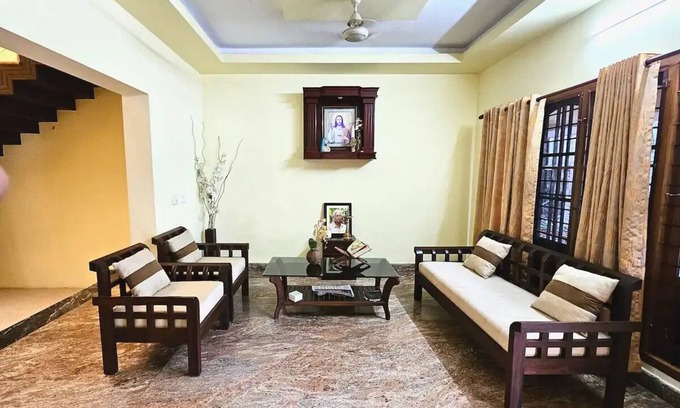 Vypin House | Cherai Vacation Home with AC Bedrooms