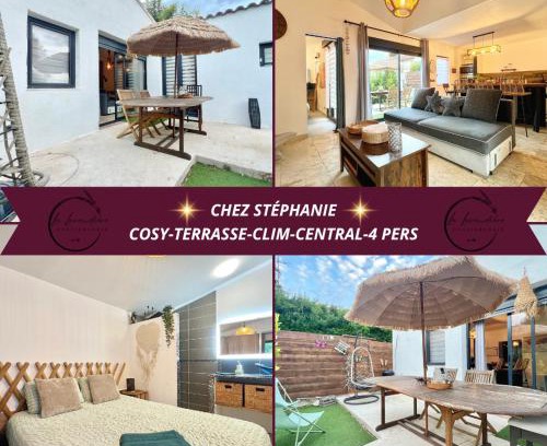 Etouars House | Chez Stéphanie - Cosy, CLIM, Terrasse, Stationnement, 4 personnes