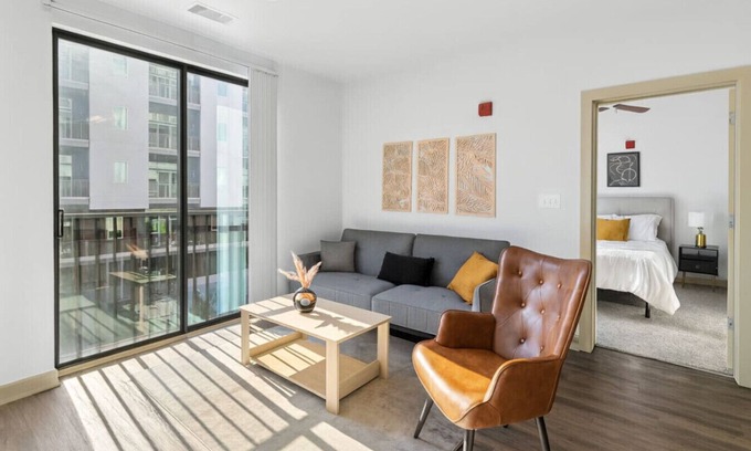 Five Points South Apartment | Chic 2BR Apartment | Prime Downtown Stay