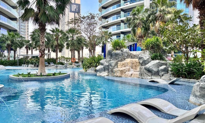 Business Bay Apartment | Chic 2BR Escape | Pool Access in Prime Dubai Spot Near Attractions