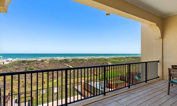 South Padre Island House | Chris' Beach House: Luxury Oceanfront Home with Private Pool & Panoramic Views!